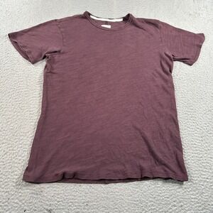 Rag & Bone Standard Issue Shirt Men's XS Red Knitted Casual Streetwear Summer